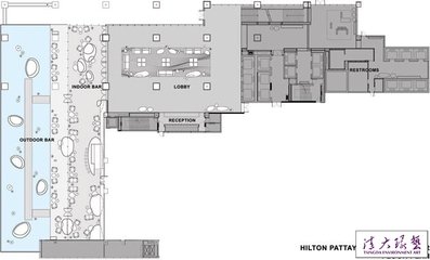 希尔顿酒店平面设计