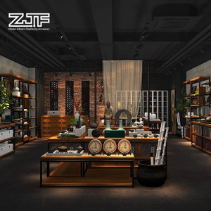 茶具店平面设计图