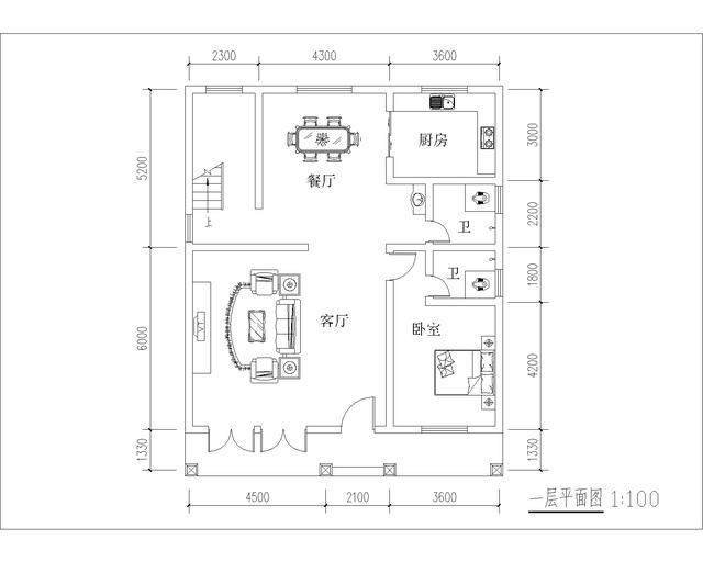 餐厅平面设计图带图片