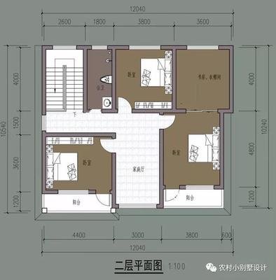 2600平方别墅平面设计