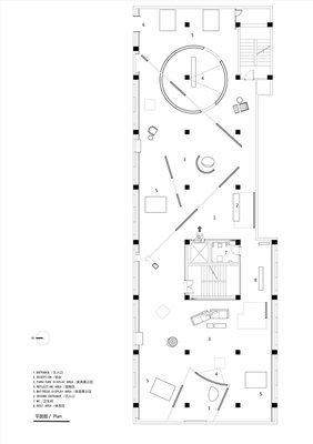 展厅建筑平面设计图