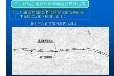 公路平面设计思路和原则