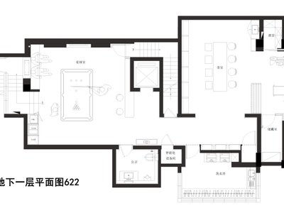 趣味客厅平面设计案例