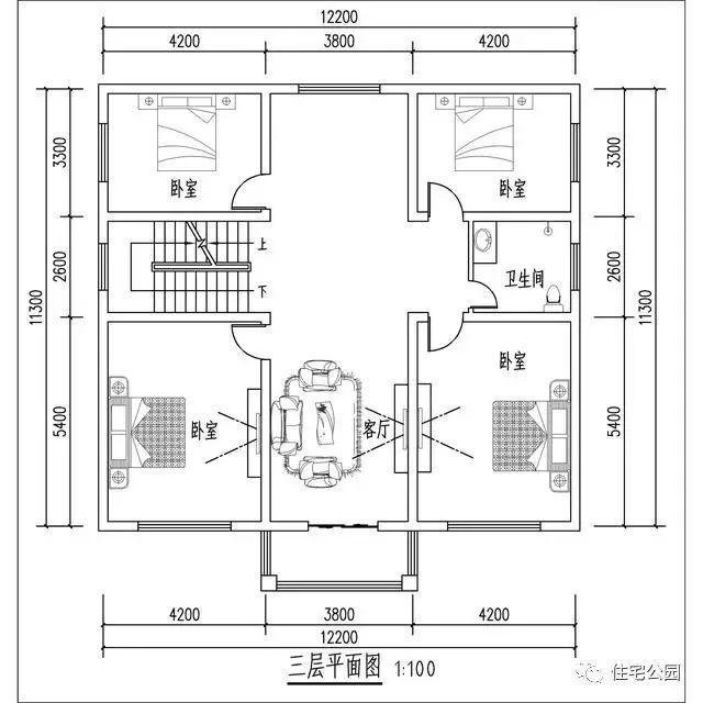 方正别墅平面设计图