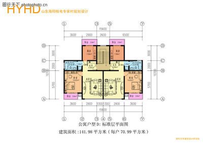 现代出租公寓平面设计案例