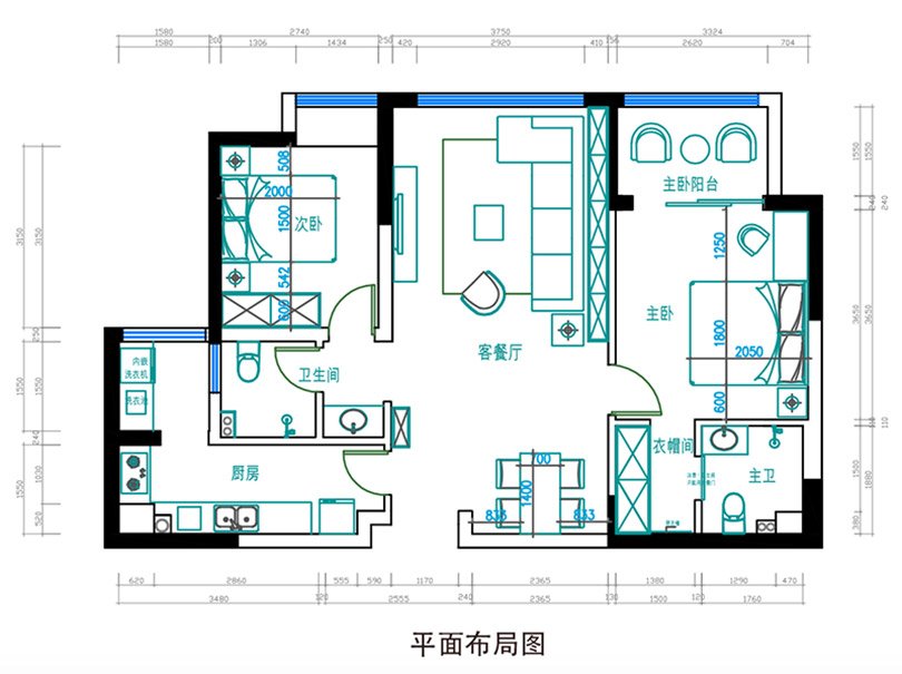 平面设计图和装修图