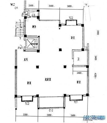 小屋装修平面设计图片